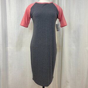 NWT LuLaRoe Julia - Bodycon Baseball Tee Dress - Super soft